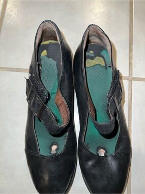 Cocktail waitress heels - well worn -
